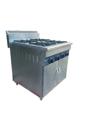 HOSTY 4 Burner Cooker Natural Gas