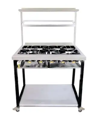 SW Cookers 5 Burner Indian Range Cooker