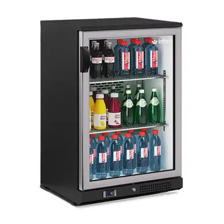 Infrico ZXS1 Single Hinged Glass Door Bottle Cooler