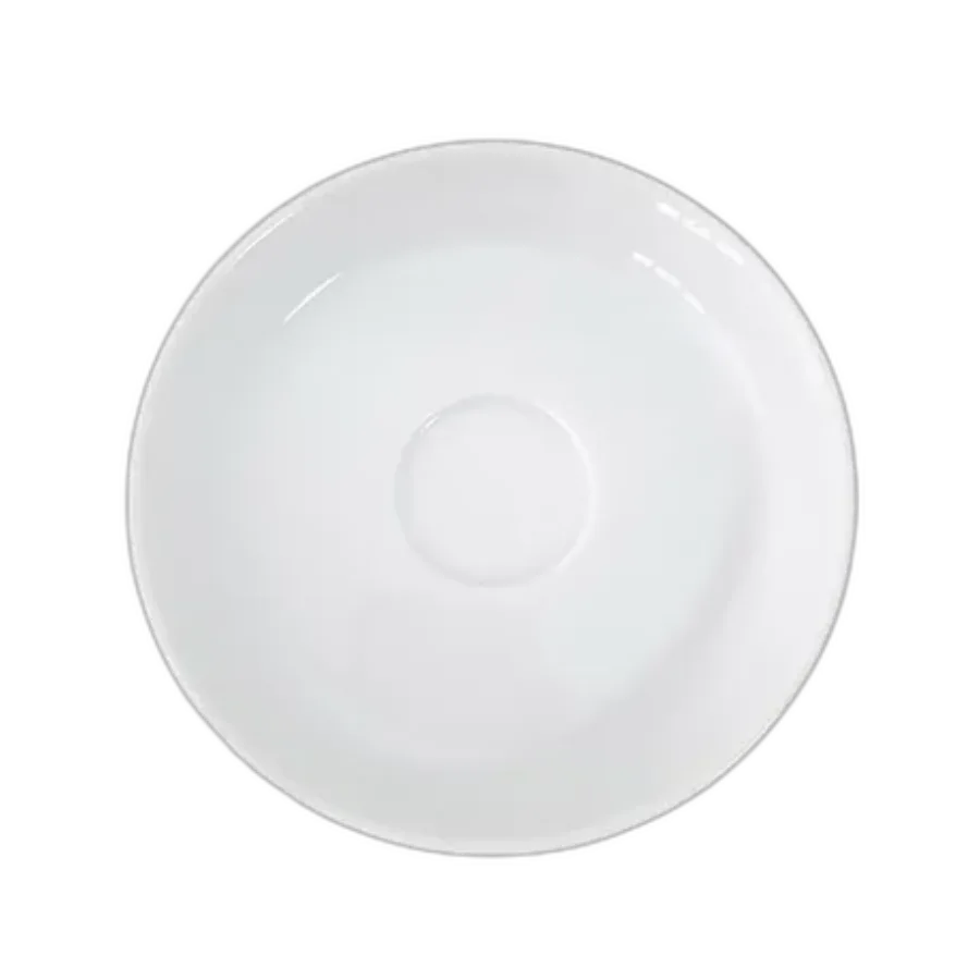 Nordika White Espresso Saucer