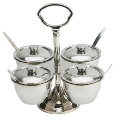 CM Mini Revolving 4 Bowl Pickle Stand