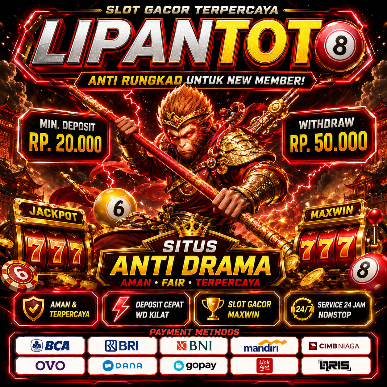LIPANTOTO: Game Slot & Togel4d Transparan yang Merajai Pasar Dunia