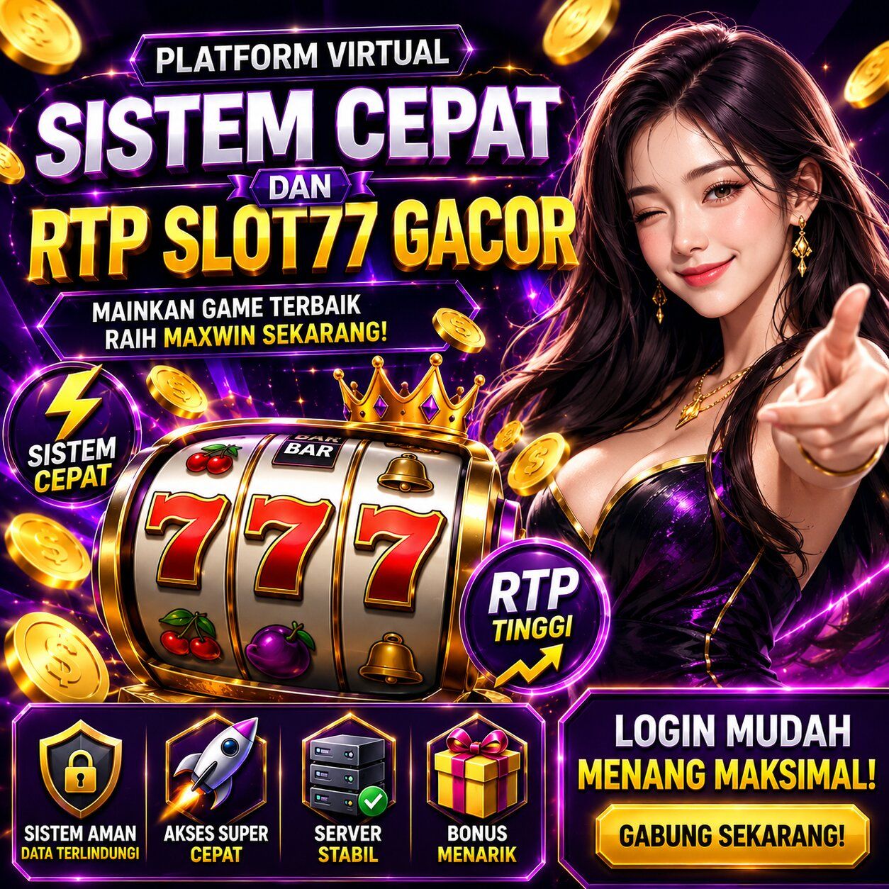 RAJABUAYA89 – Platform Virtual Terpercaya dengan Sistem Cepat dan RTP Slot77 Gacor