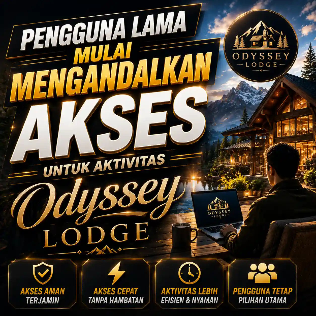 MAXWIN138 ✓ Pengguna Lama Mulai Mengandalkan Akses MAXWIN 138 Untuk Aktivitas Odyssey Lodge