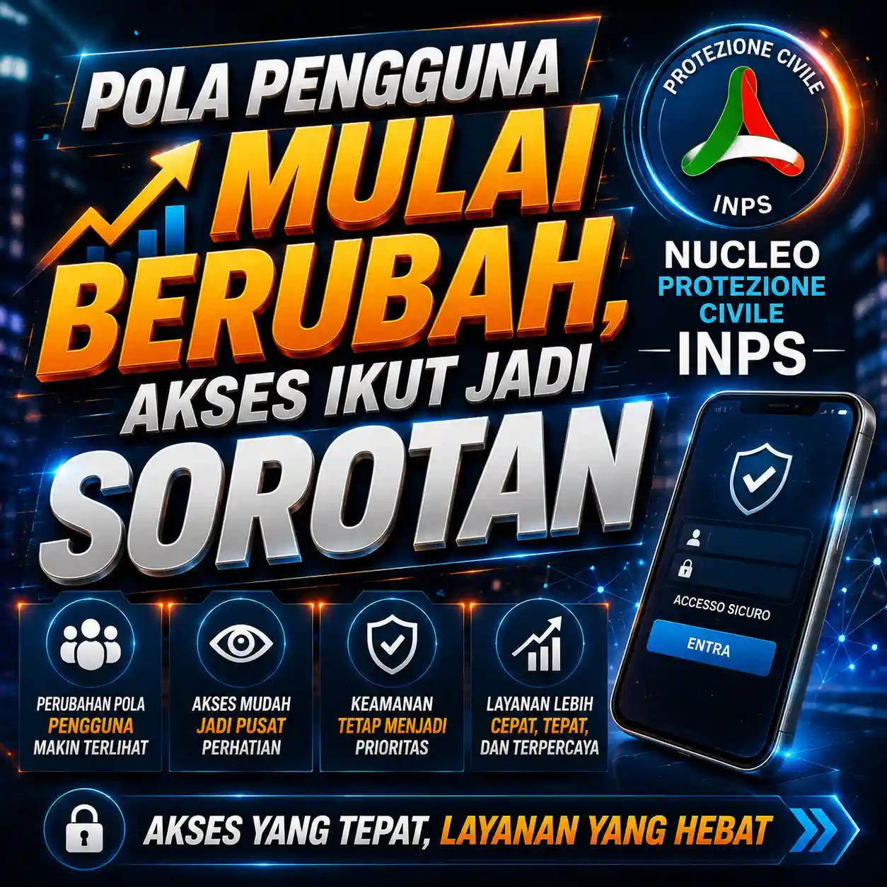 RAJATOGEL — Pola Pengguna Mulai Berubah, Akses RAJA TOGEL Ikut Jadi Sorotan Nucleo Protezione Civile Inps