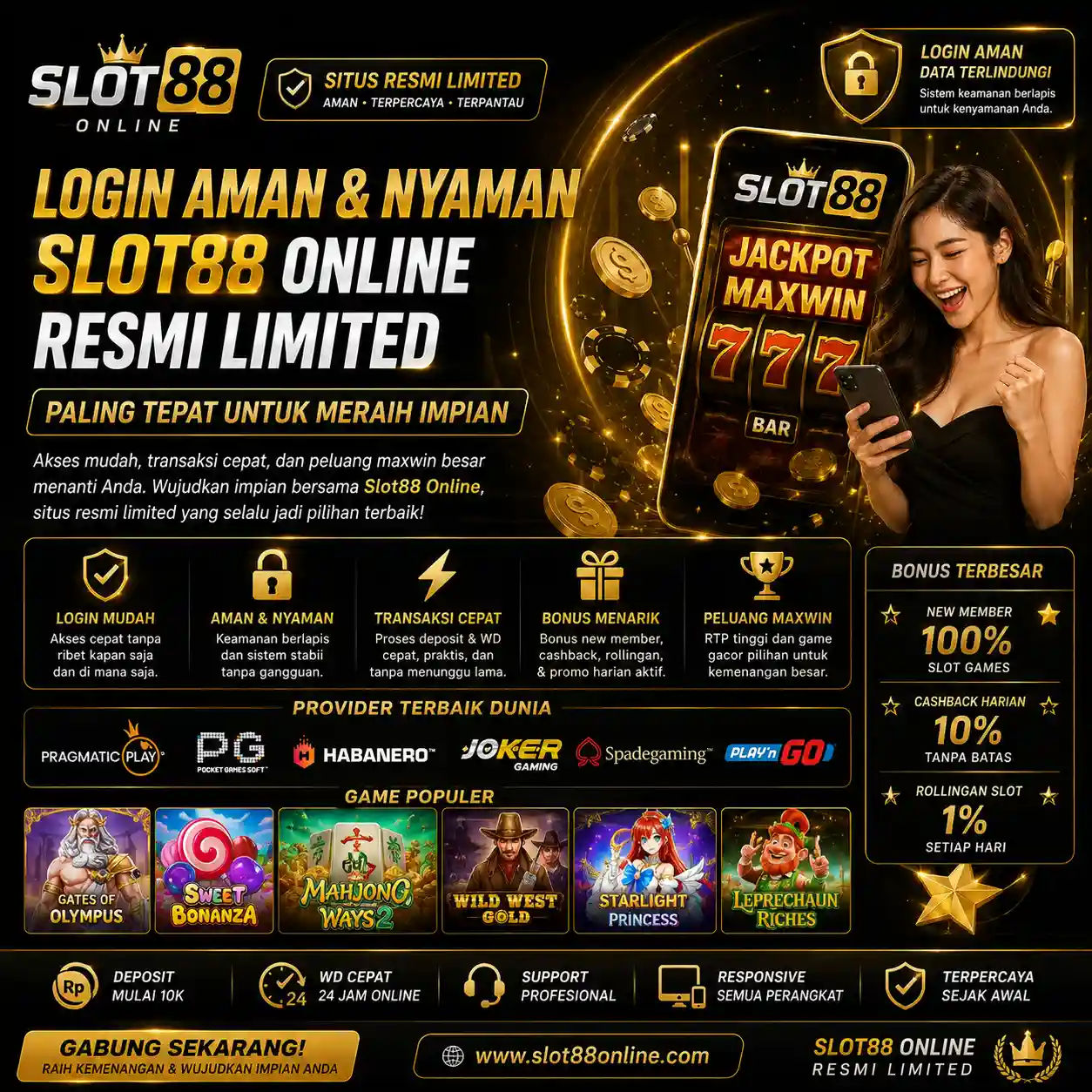 PG368 : Login Aman & Nyaman Slot88 Online Resmi Limited Paling Tepat untuk Meraih Impian