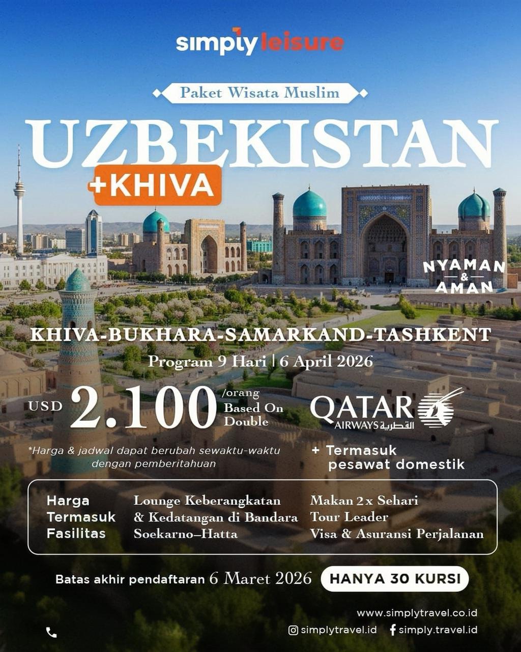 Uzbek Simply Leisure