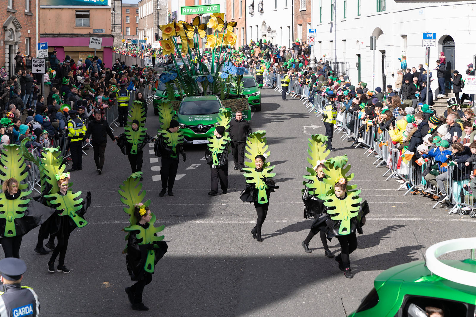 St Patrick's Day parade in Ireland