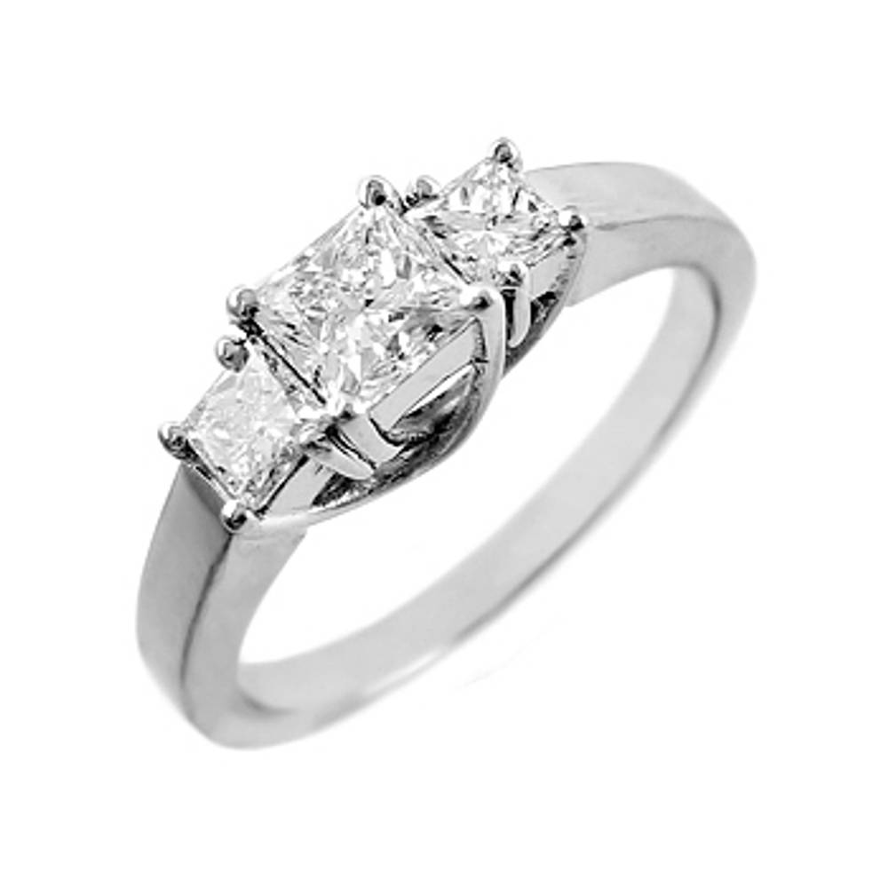 3 STONE DIAMOND RING€3,180.0018k white gold 3st princess cut diamond ringDETAILSCarat: diamond total weight 0.80cts