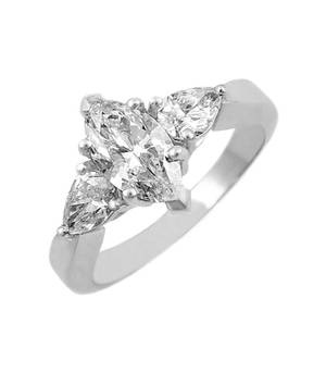 3 STONE DIAMOND RING