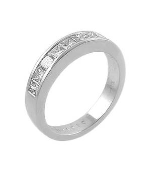 Diamond Channel Set Ring