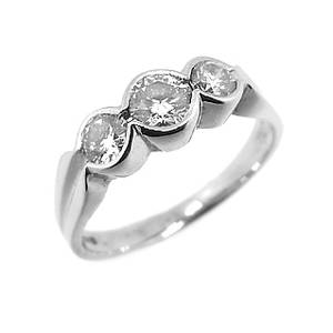 3 Stone Diamond Ring
