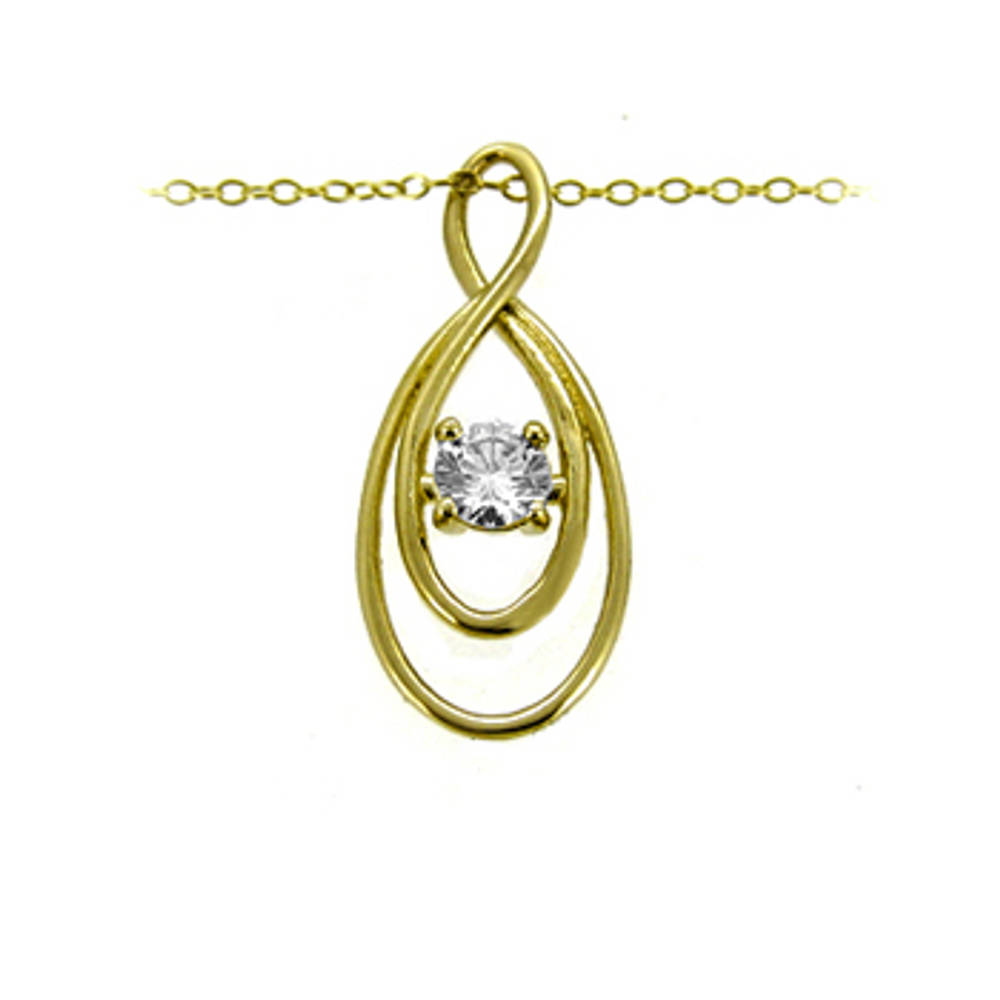 9k yellow gold CZ pendant on 9k yellow gold 18” chain
Metal: 9k yellow gold 9k yellow gold 18” chain
Length 2.7cm Width 1.1cm Made in Ireland