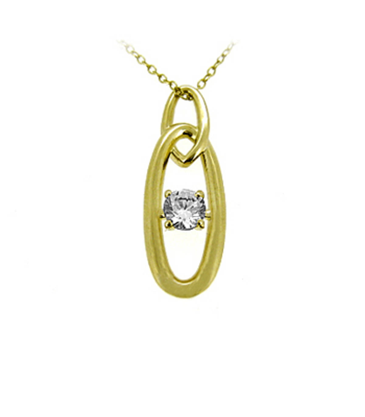 9k yellow gold CZ pendant on 9k yellow gold 18” chain
Metal: 9k yellow gold 9k yellow gold 18” chain
Length  2.9cm Width  1cm Made in  Ireland