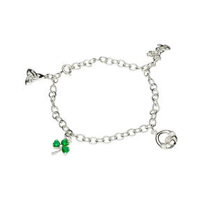 Silver Charm Bracelet 