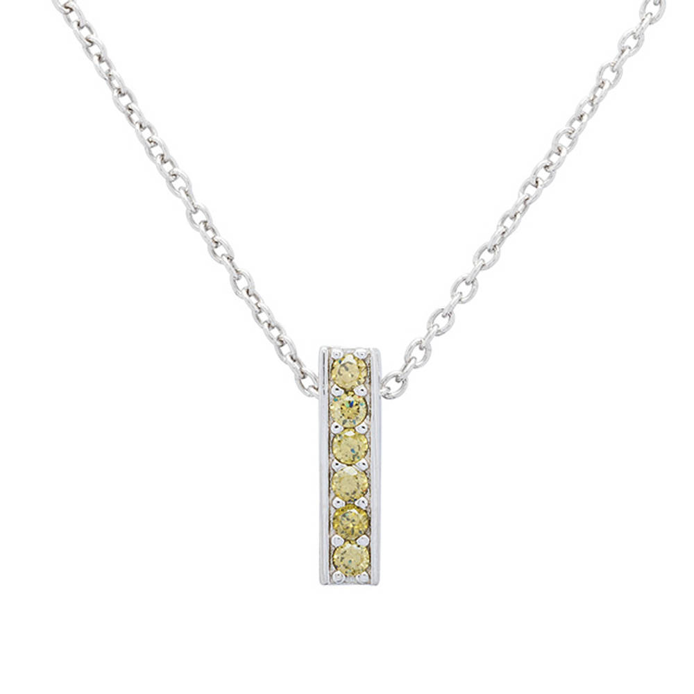 Silver August Birthstone Clip On Charm