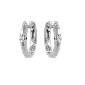 DIAMOND HOOP EARRINGS