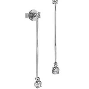 Diamond Drop Earrings