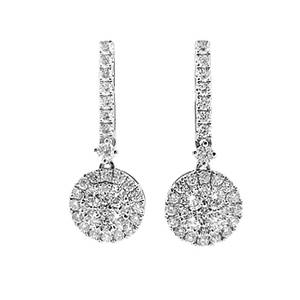 Diamond Drop Earrings