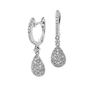 Diamond Drop Earrings