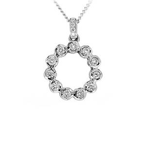 Diamond Circle Pendant