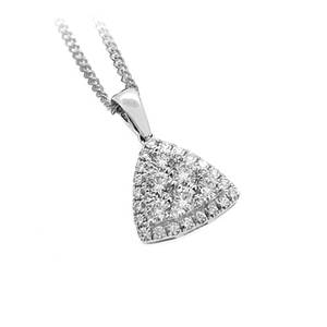 Diamond Cluster Pendant