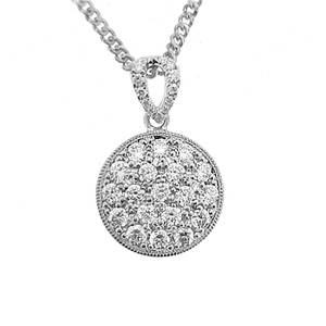 Diamond Cluster Pendant