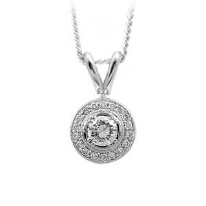 Diamond Cluster Pendant