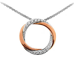 Diamond Circle Pendant