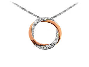 Diamond Circle Pendant