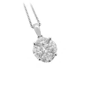 Diamond Cluster Pendant