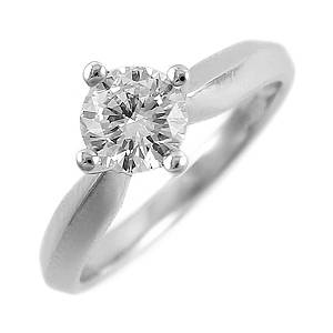 0.50ct solitaire diamond engagement ring