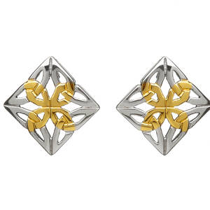 Silver Celtic Knot Earrings