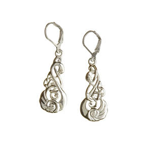 Silver Children Of Lir Earring Boxed