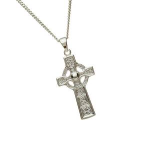 Silver Duleek Cross Pendant