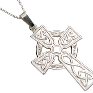 Silver Celtic Cross 
