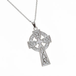 Silver Celtic Cross Pendant