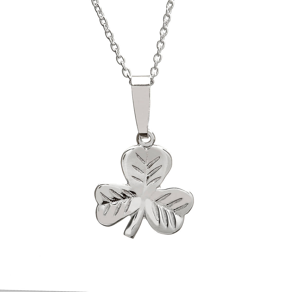 Silver Shamrock Pendant