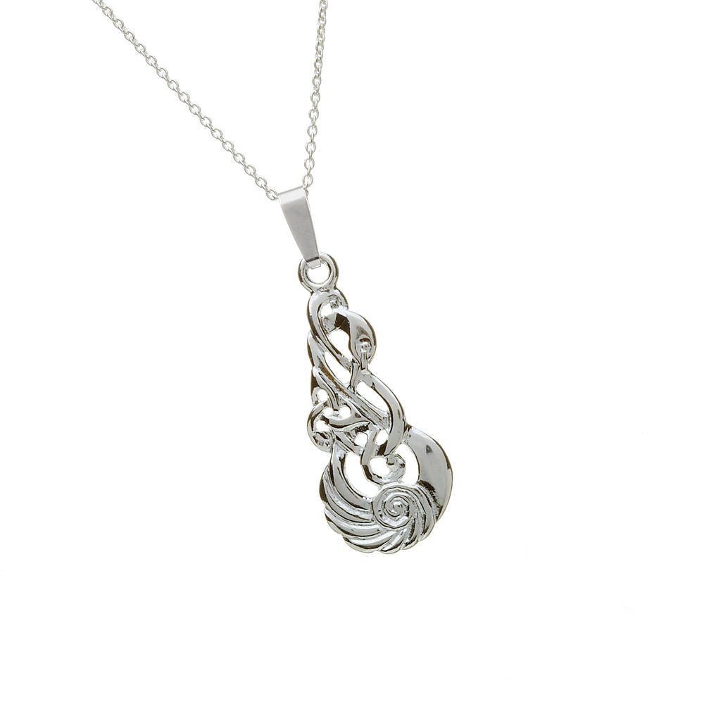 Silver Children Of Lir Pendant Boxed