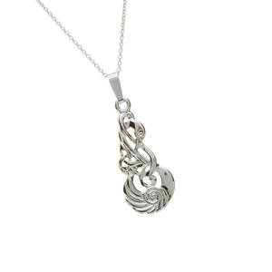 Silver Children Of Lir Pendant Boxed
