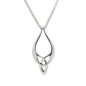 Silver Trinity Knot Pendant