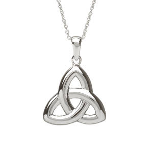Silver Trinity Knot Pendant