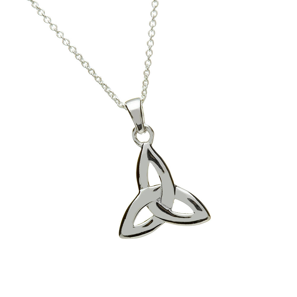 Silver Trinity Knot Pendant