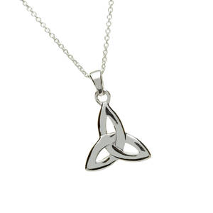 Silver Trinity Knot Pendant