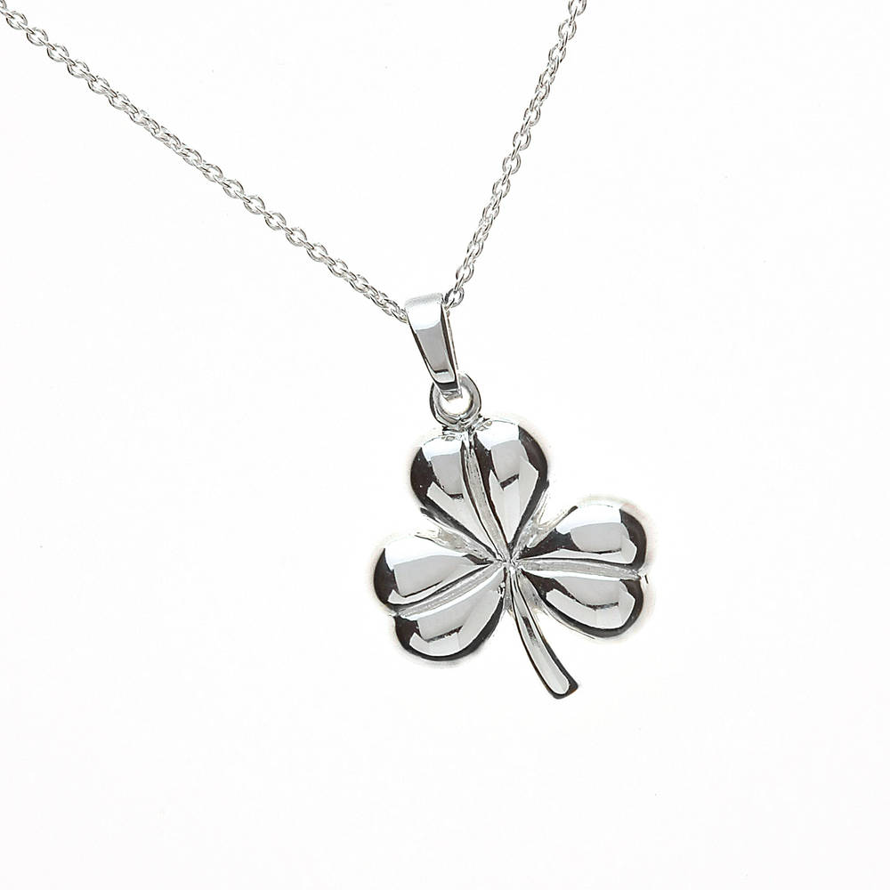 Silver Shamrock Pendant