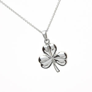Silver Shamrock Pendant