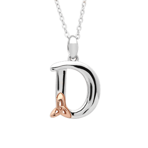S/silver Celtic Initial D Pendant