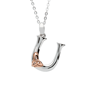 Silver U Pendant