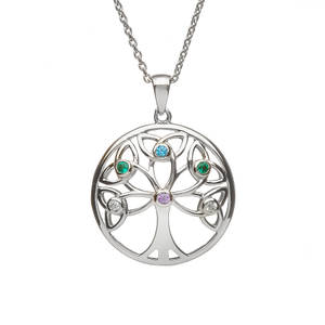  Silver Tree Of Life Design Pendant 