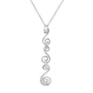Silver R/gold Newgrange Pendant